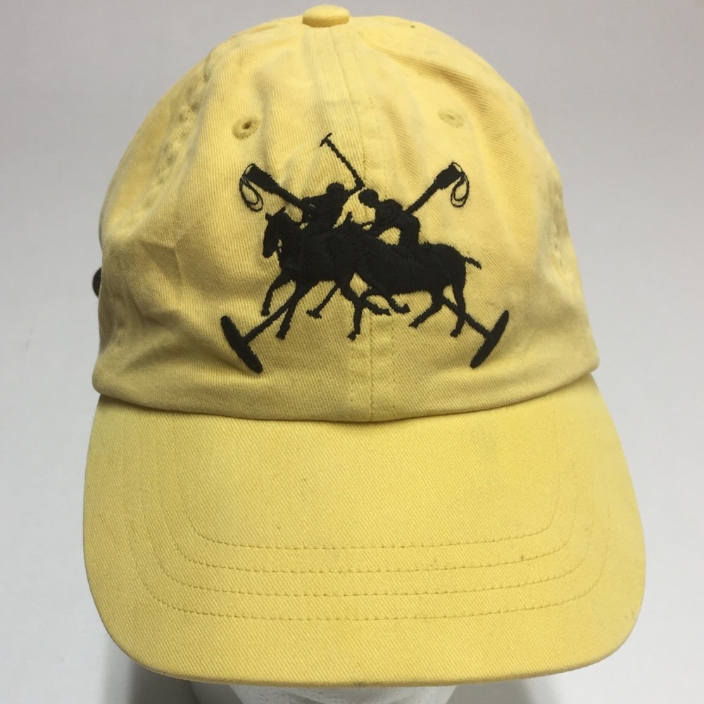 Sold❌ Polo Ralph Lauren Equestrian Dad Hat Leather